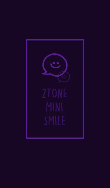 [LINE着せ替え] 2トーン ミニ スマイル 30の画像1