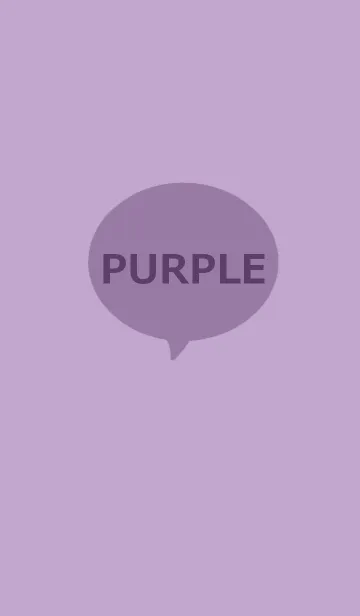 [LINE着せ替え] SIMPLE /PURPLEの画像1