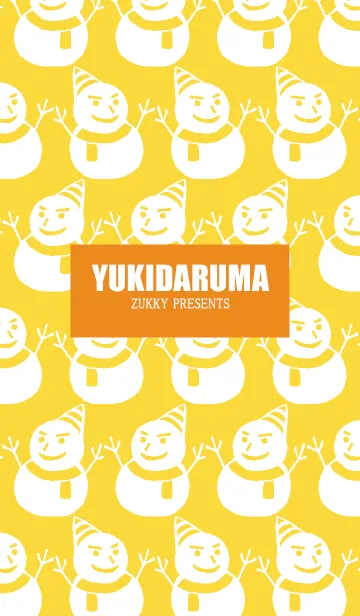 [LINE着せ替え] ゆきだるま02の画像1