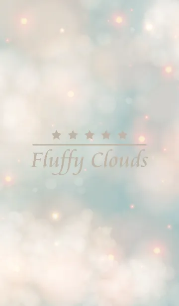 [LINE着せ替え] -Fluffy Clouds RETRO-の画像1