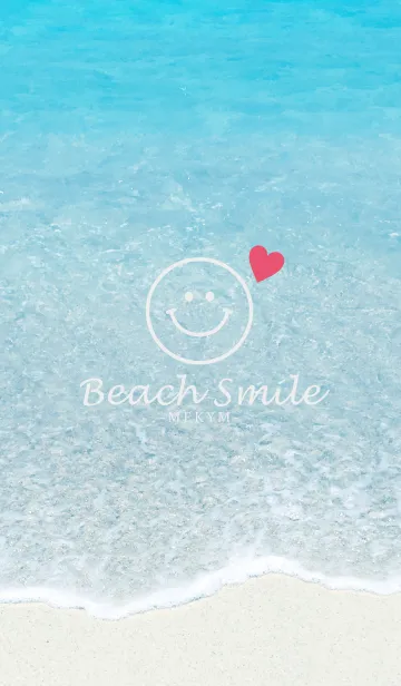 [LINE着せ替え] - Love Beach Smile - MEKYM 6の画像1
