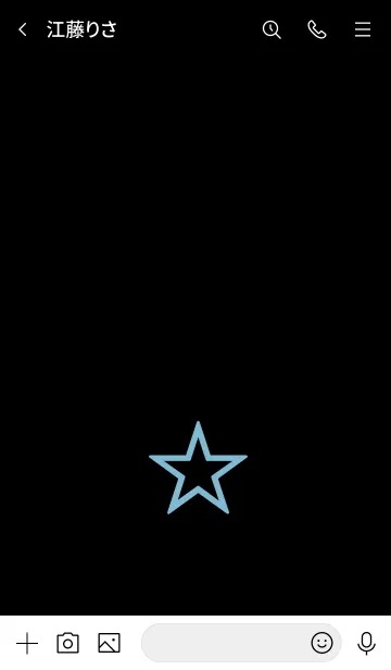 [LINE着せ替え] シンプル スター。31の画像3