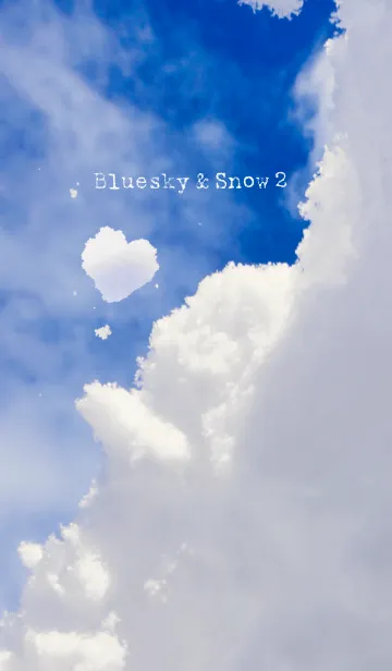 [LINE着せ替え] Bluesky & Snow 2の画像1