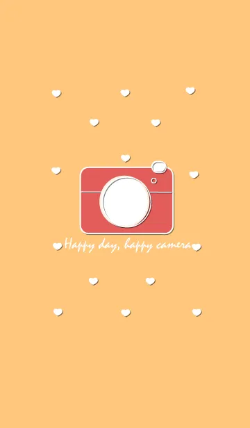 Cute camera theme 71の着せ替えメイン画像