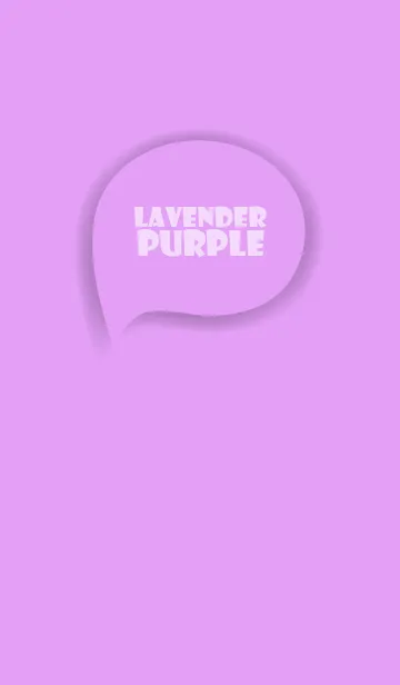 [LINE着せ替え] Love Lavender Purple Button Vr.3 (JP)の画像1