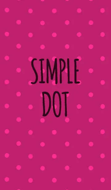 [LINE着せ替え] シンプル ドット 042の画像1