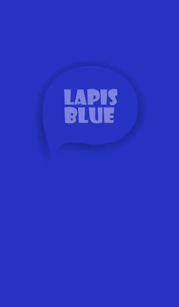 [LINE着せ替え] Love Lapis Blue Button Theme Vr.3 (JP)の画像1