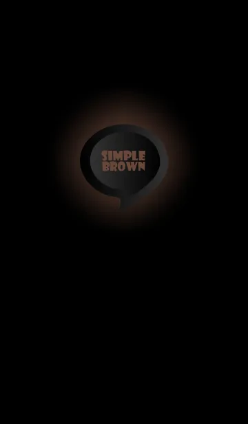 [LINE着せ替え] Brown Button In Black V.4 (JP)の画像1