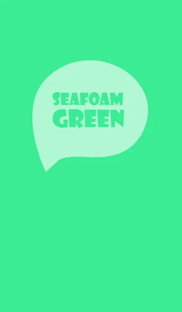 [LINE着せ替え] Seafoam Green Theme Vr.5 (JP)の画像1