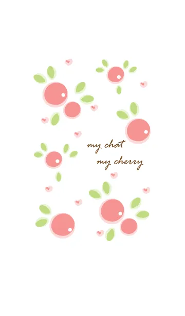 [LINE着せ替え] My chat my cherry 31の画像1