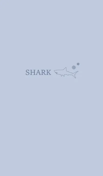 [LINE着せ替え] SHARK -dusty blue-の画像1