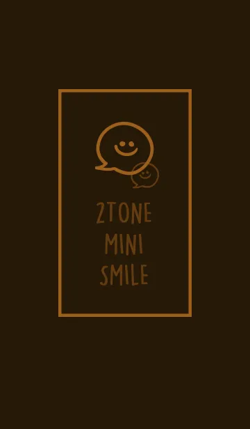 [LINE着せ替え] 2トーン ミニ スマイル 34の画像1