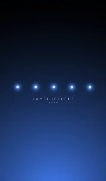 [LINE着せ替え] JAY BLUE LIGHT. -MEKYM-の画像1