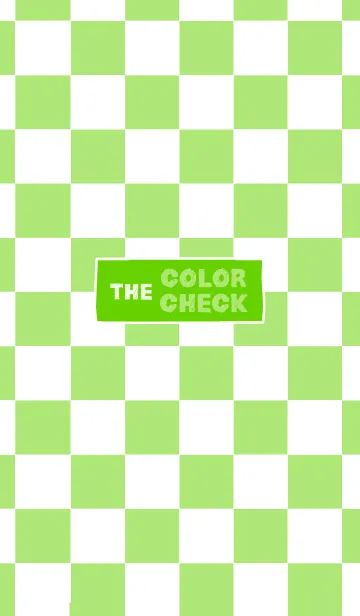 [LINE着せ替え] ザ カラー チェック 3の画像1