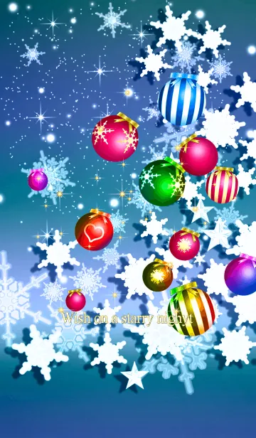 [LINE着せ替え] ハッピーセット★クリスマス*22#カラフルの画像1