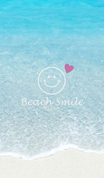 [LINE着せ替え] - Love Beach Smile - MEKYM 8の画像1