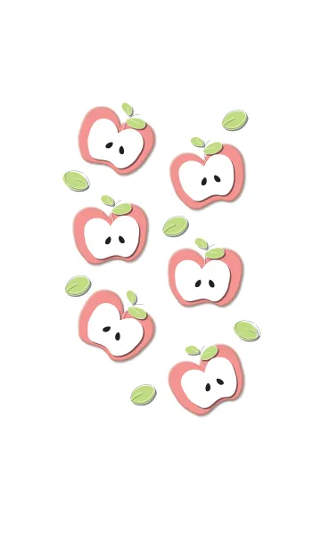 [LINE着せ替え] Yummy apples theme 83 :)の画像1