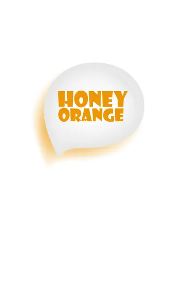 [LINE着せ替え] Honey Orange & White Theme Vr.2 (JP)の画像1