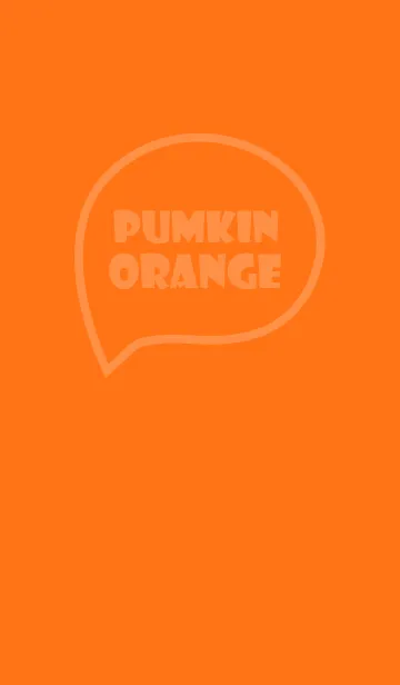 [LINE着せ替え] Love Pumpkin Orange Theme Vr.5 (JP)の画像1