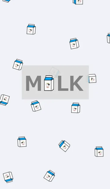 [LINE着せ替え] MILK PACK 02の画像1