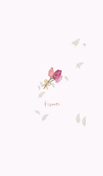 [LINE着せ替え] Flower〜花がすき。の画像1