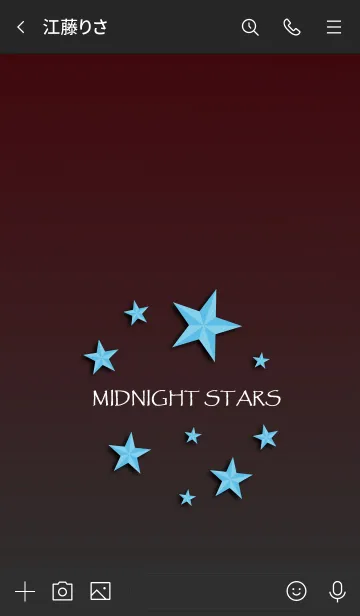 [LINE着せ替え] ミッドナイト スターズ 6の画像3