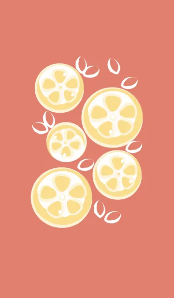 [LINE着せ替え] Sliced lemon theme 65の画像1