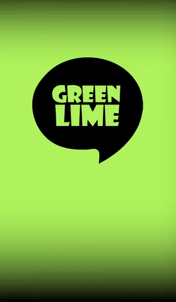 [LINE着せ替え] Lime Green And Black Vr.6 (JP)の画像1