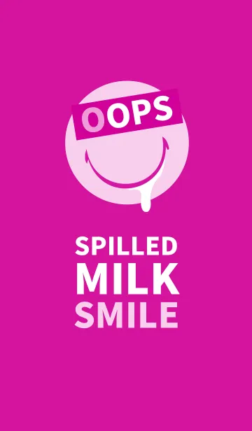 [LINE着せ替え] スピルド ミルク スマイル 50の画像1