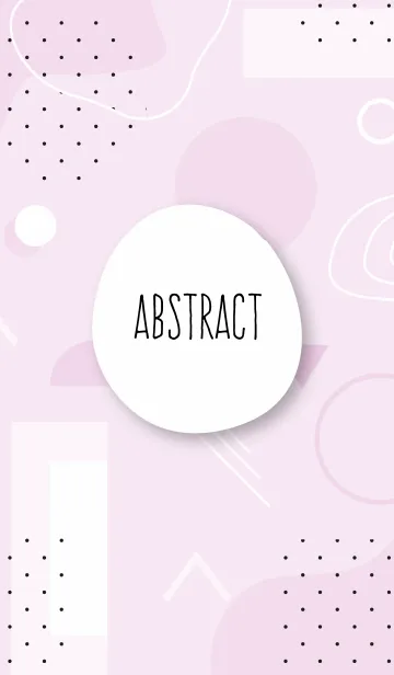 [LINE着せ替え] Abstract Geometric Amourの画像1