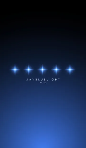 [LINE着せ替え] JAY BLUE STARLIGHTの画像1
