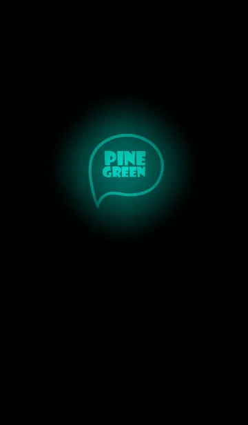 [LINE着せ替え] Pine Green Neon Theme Vr.5 (JP)の画像1