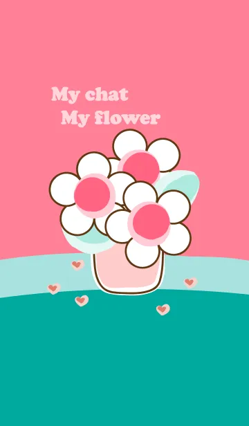 [LINE着せ替え] My chat my flower 23の画像1