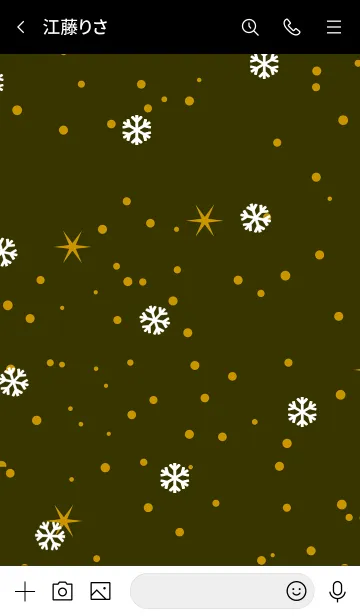 [LINE着せ替え] ザ・スノー 021の画像3