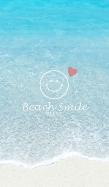 [LINE着せ替え] - Love Beach Smile - MEKYM 9の画像1