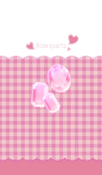 [LINE着せ替え] ローズクォーツのお守りの画像1
