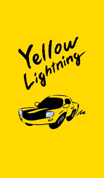 [LINE着せ替え] Yellow lightningの画像1