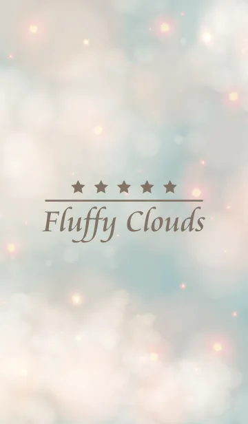 [LINE着せ替え] -Fluffy Clouds RETRO- 4の画像1