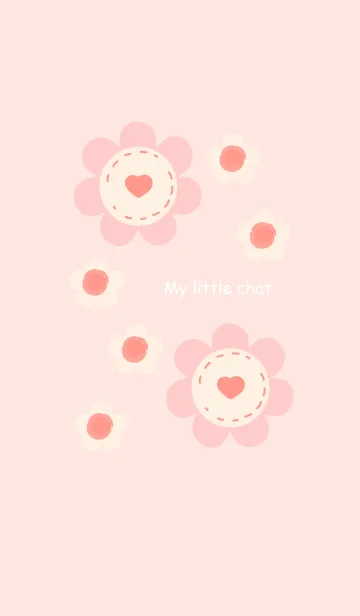 [LINE着せ替え] vintage flower theme 67の画像1