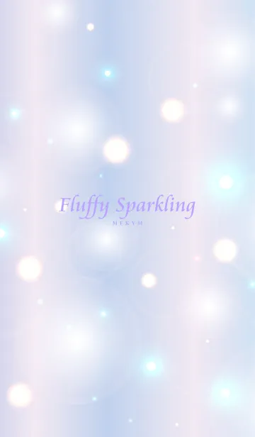 [LINE着せ替え] - Fluffy Sparkling - MEKYM 9の画像1