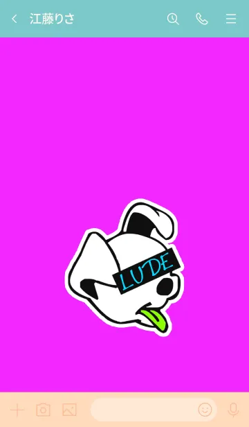 [LINE着せ替え] ルード ドッグ 24の画像3