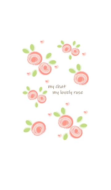 [LINE着せ替え] My chat my lovely rose 34の画像1