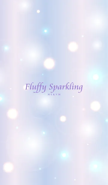[LINE着せ替え] - Fluffy Sparkling - MEKYM 10の画像1