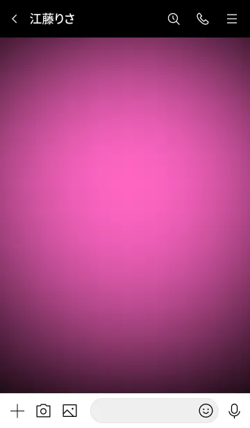 [LINE着せ替え] Rose Pink Light Theme Vr.5 (JP)の画像3