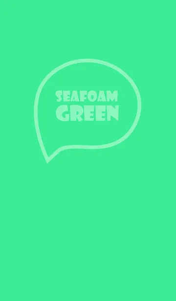 [LINE着せ替え] Love Seafoam Green Theme Vr.5 (JP)の画像1