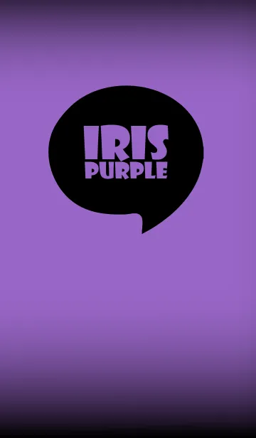 [LINE着せ替え] Iris Purple And Black Vr.6 (JP)の画像1