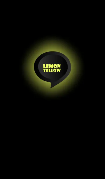 [LINE着せ替え] Lemon Yellow Button In Black V.4 (JP)の画像1