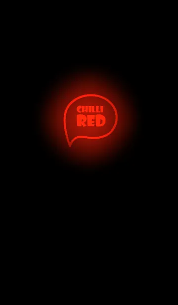 [LINE着せ替え] Chilli Red Neon Theme Vr.5 (JP)の画像1