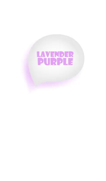 [LINE着せ替え] Lavender Purple & White Theme Vr.2 (JP)の画像1