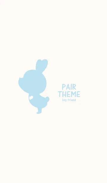 [LINE着せ替え] PAIR THEME boy friend 2.の画像1